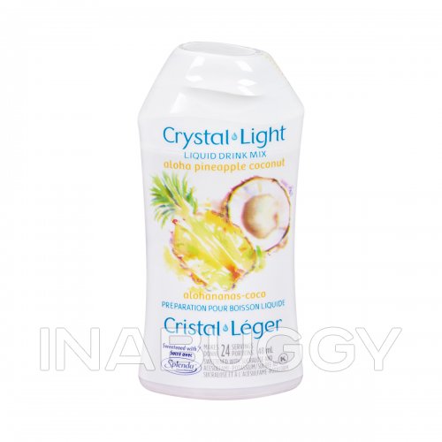 Crystal Light Liquid Drink Mix, Aloha Pineapple Coconut, 48mL 