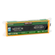 Kirkland Signature Medium Cheddar Cheese ~1.15 kg
