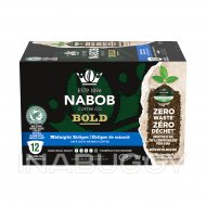 Nabob Bold Midnight Eclipse Coffee 100% Compostable Pods, 12 Pods 
