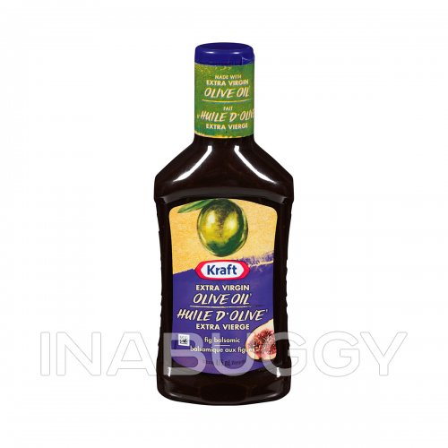 Kraft Fig Balsamic with Extra Olive Oil Salad Dressing, 475ml - IGA, Grocery Delivery | Buggy