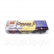 GoldEgg Eggs Omega-3 Large White (12PK) 1EA 