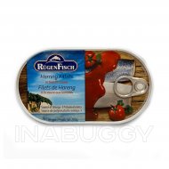 RugenFisch Herring Fillets In Tomato Sauce 200G 