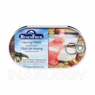 Rugen Fisch Herring Fillets In Wine Sauce 200G 