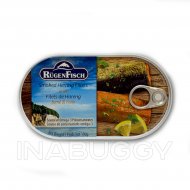 Rugen Fisch Herring Fillets Smoked In Oil 190G 