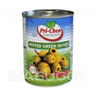 Pri-Chen Olives Green Pitted 560G 