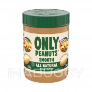 Kraft Only Peanuts All Natural Smooth Peanut Butter, 750g 