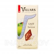 Villars Chocolate Bar Milk 100G