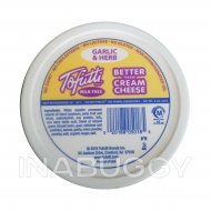 Toffuti Cream Cheese Garlic & Herb Dairy Free 250G