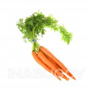 Cal-Organic Carrots Top On Bunch 1EA