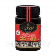 BioSota Honey Manuka NPA 28+ MGO 1443+ Organic 500G