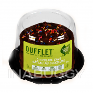 Dufflet Cake Chocolate Plant Based 5'' 1EA