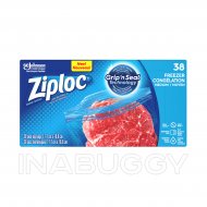 Ziploc® Brand Bags Grip'n Seal Freezer Medium (38PK) 1EA 