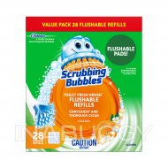 Scrubbing Bubbles® Flushables Refill Citrus (28PK) 1EA