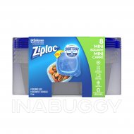 Ziploc® Brand Containers Extra Small Square Short (8PK) 1EA