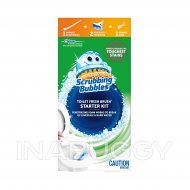 Scrubbing Bubbles® Toilet Fresh Brush® Starter Kit 1 Handle & 2 Refills 