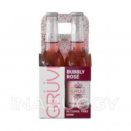Gruvi Wine Bubbly Rose Alcohol Free (4PK) 275ML
