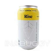 Kite Rise Tea Sparkling With Adaptogens Green Tea Lemon Organic 355ML
