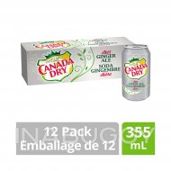 Canada Dry® Diet Ginger Ale 355 mL Cans, 12 Pack