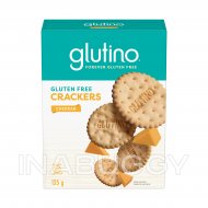 Glutino Cheddar Crackers Gluten Free 125G