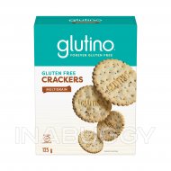 Glutino Multigrain Crackers Gluten Free 125G