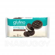 Glutino Chocolate Vanilla Creme Cookies Gluten Free 300G 