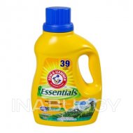 Mountain rain scent laundry detergent, Essentials ~39 loads - 2.03 L