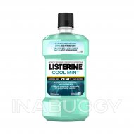 Listerine Mild Mint Zero Antiseptic Mouthwash, Alcohol Free, 1L 