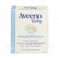 Aveeno Baby Soothing Bath Treatment, Pack of 5 x 21g 