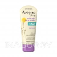 Aveeno Baby Mineral Sunscreen Lotion for Sensitive Skin SPF50, 88mL 
