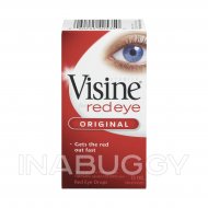 Visine Original Red Eye Drops, 15mL 
