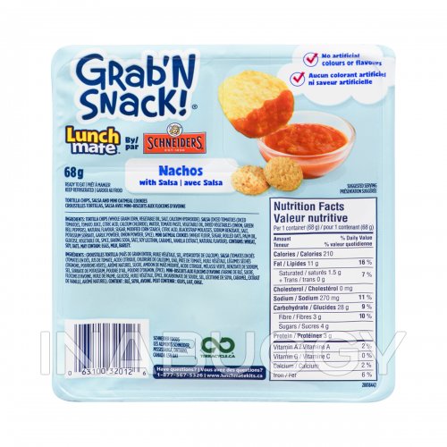 Grab'N Snack™ kits, brand