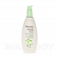 Aveeno Facial Cleanser, Positively Radiant Brightening Face Wash, 200mL 