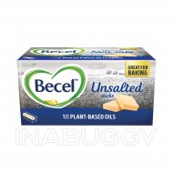 Becel Margarine Unsalted Plant-Based Sticks 454G