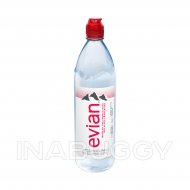 evian® natural spring water, 750mL bottle