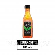 Pure Leaf Peach, 547 mL Bottle