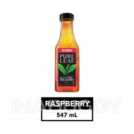 Pure Leaf Raspberry Iced Tea, 547 mL Bottle
