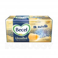 Becel Unsalted Plant-Based Margarine Bricks 454g