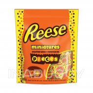 REESE Miniatures Stuffed with PIECES PEANUT BUTTER CUP Candy, 180g
