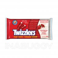 TWIZZLERS Filled Twists Strawberries and Crème Candy, 343g