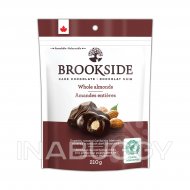 BROOKSIDE Dark Chocolate, Whole Almonds, 210g