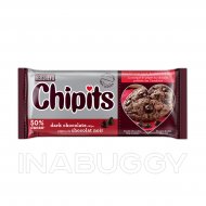 HERSHEY'S CHIPITS Chocolate Chips, Dark Chocolate, 250g