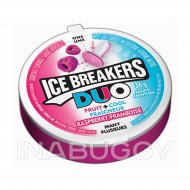 ICE BREAKERS DUOS Raspberry Mints, 36g