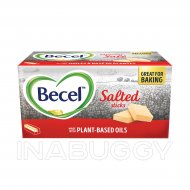 Becel Margarine Salted Plant-Based Sticks 454G