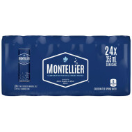 Montellier Carbonated Water, 24 x 355 ml