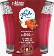 Glade Scented Candle, Apple Cinnamon , Air Freshener Infused with Essential Oils, 1-Wick Candle, 1 Count