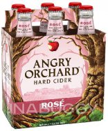 Angry Orchard Cider Co - Rose Cider, 6 x 355 mL