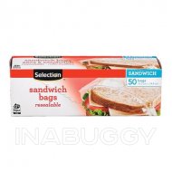 Sandwich bags ~50 Pcs EA