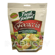 Fresh Gourmet Focaccia Roasted Garlic Croutons  ~128g