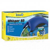 Tetra® Whisper Aquarium Air Pump, 60 Gal