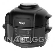 Ninja Foodi™ 6-in-1 Compact Pressure Cooker & Air Fryer, Black/Gray, 5-qt
